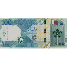 (619) ** PN36 Qatar 100 Riyals Year 2020